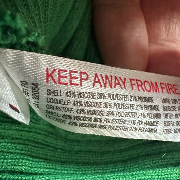 Free People Emerald Ribbed Button-Up Sweater Top Size Medium - Picture 6 of 6